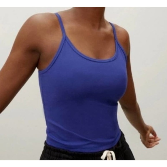 NWT Everlane Blue Cami Top Womens Size S - Picture 1 of 6